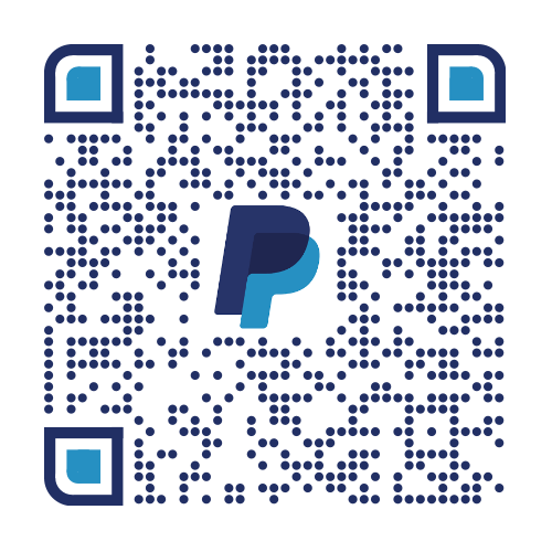 PayPal QR code to scan with PayPal APP or use a camera to pay your bill